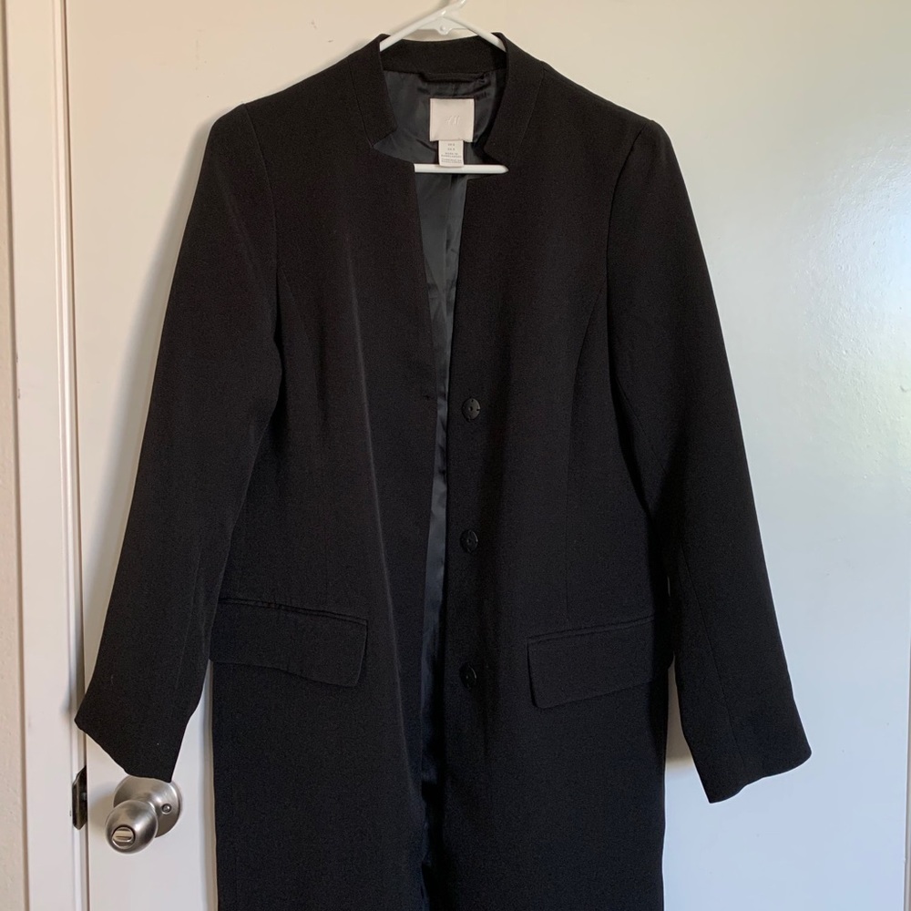 H&M Black Coat